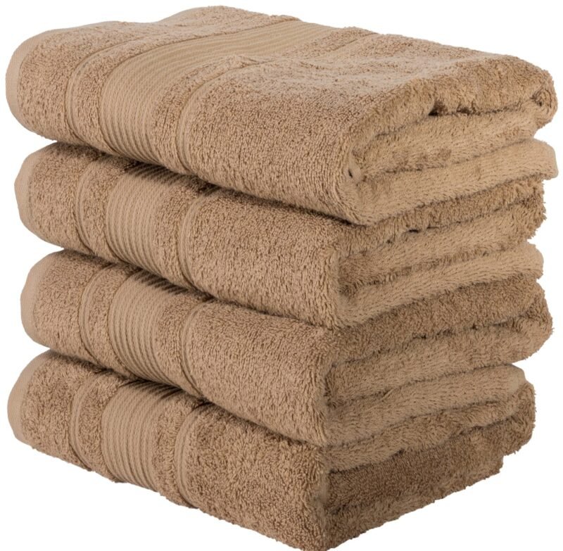 4 Piece Cotton Bath Towel Set - Image 6