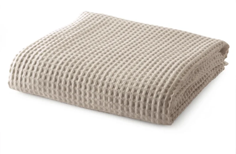 Waffle Weave Cotton Blanket - Image 6