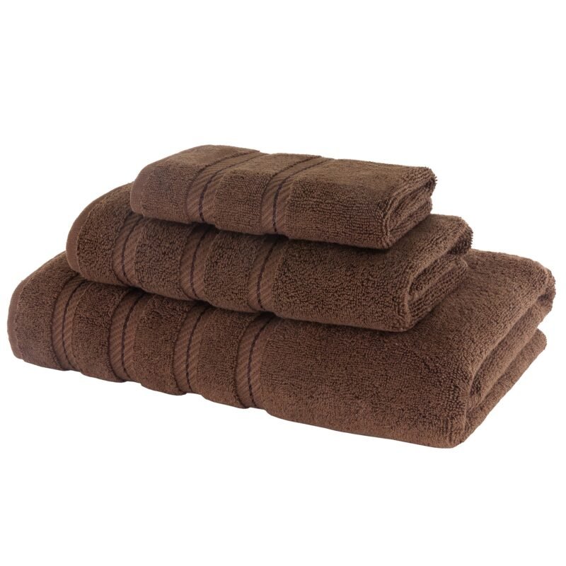 3 Piece 100% Cotton Towel Set - Image 6