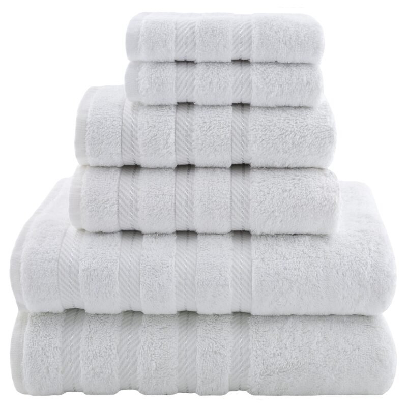 6 Piece Cotton Towel Set - Image 7