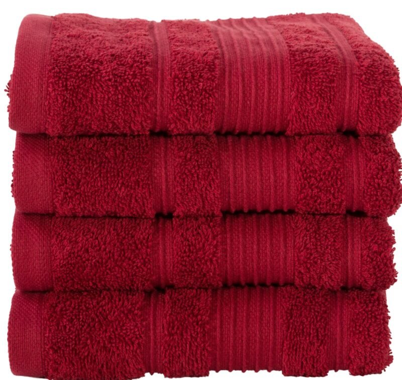 4 Piece Cotton Hand Towel Set (Set of 4) - Image 7