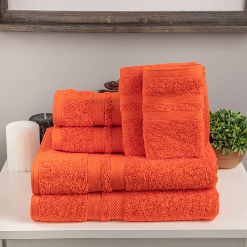 Ultra Soft 6 Piece Towel Set - Image 7