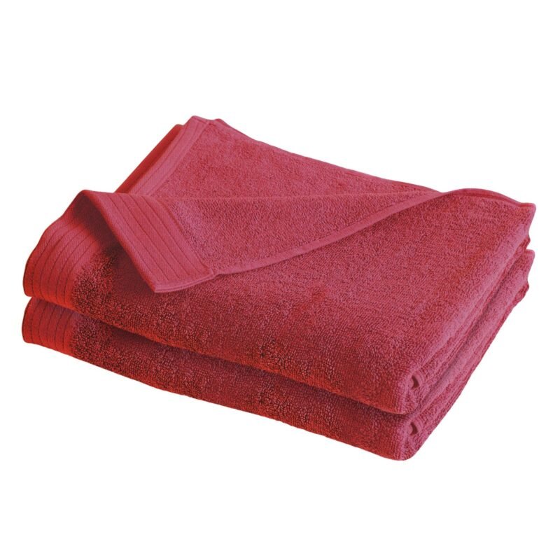 2 Piece 100% Cotton Bath Towel Set - Image 8