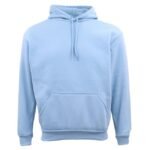 Adult Unisex Men's Basic Plain Hoodie Pullover Sweater